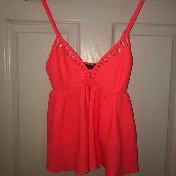 Neon Pink Babydoll - Picture 1 of 2